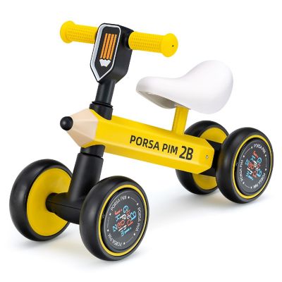 Costway Baby Balance Bike for 1-3 Years Old Riding Toy No Pedal for Boys & Girls Yellow Image 1