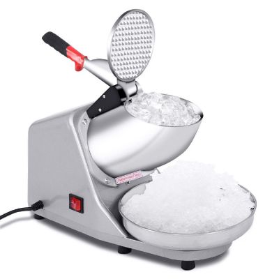 Costway Electric Ice Crusher Shaver Machine Snow Cone Maker Shaved Ice 143 lbs Image 1