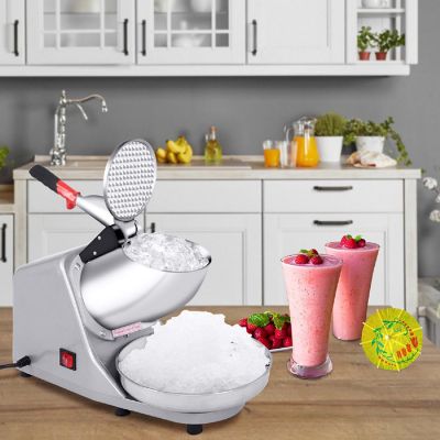 Costway Electric Ice Crusher Shaver Machine Snow Cone Maker Shaved Ice 143 lbs Image 2