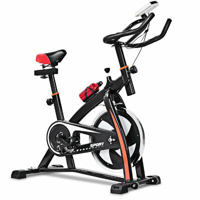 Costway Exercise Bicycle Indoor Bike Cycling Cardio Adjustable Gym Workout Fitness Home Image 1