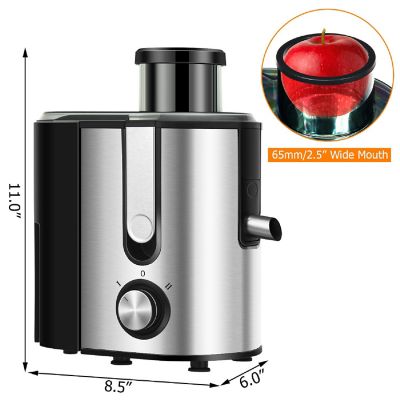 Costway Juicer Machine Juicer Extractor Dual Speed w/ 2.5'' Feed Chute Image 1