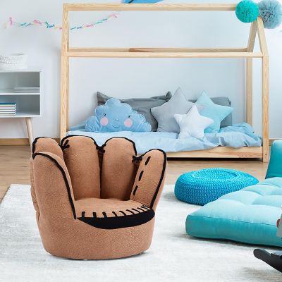 Costway Kids Sofa Five Finger Armrest Chair Couch Children Living Room Toddler Gift Image 2