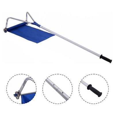 Costway Lightweight Roof Rake Snow Removal Tool 20FT Adjustable Telescoping Handle Image 1