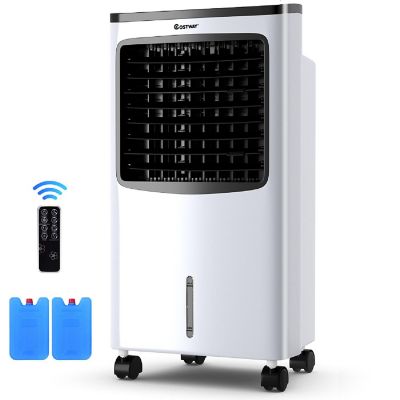 Costway Portable  Cooler Fan Filter Humidify Anion W/ Remote Control Image 1