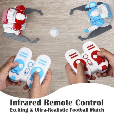 Costway RC Soccer Robot Kids Remote Control Football Game Simulation Educational Toy Set Image 1