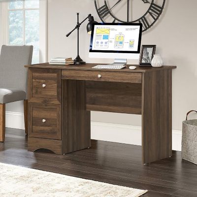 Costway Vintage Computer Desk Home Office Study Table Spacious Workstation w/ 3 Drawers Image 1