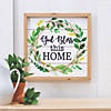Cottagecore God Bless This Home Wall Sign Image 1