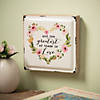 Cottagecore The Greatest is Love Tabletop Sign Image 1