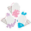 Cotton Candy Tissue Paper Craft Kit - Makes 12 Image 1