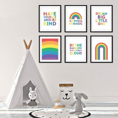 Courage Kindness Rainbow 6Pk 8.5x11in Image 3