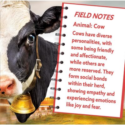 Cow 100 Piece Shaped Jigsaw Puzzle Image 3