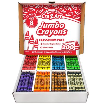 Cra-Z-Art: Classroom Pack Jumbo Crayons, 200pcs Image 1