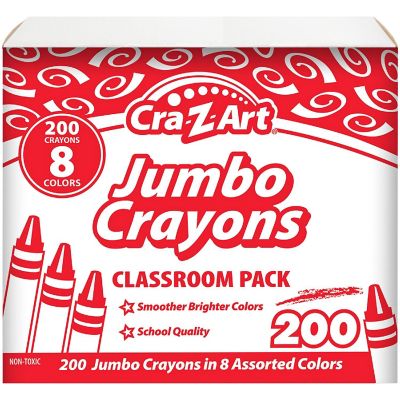 Cra-Z-Art: Classroom Pack Jumbo Crayons, 200pcs Image 1