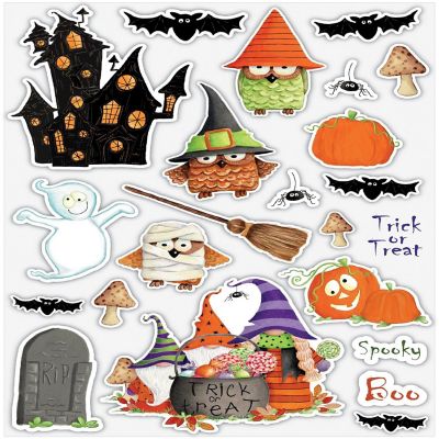 Craft Consortium Happy Haunting  Puffy Stickers Image 1