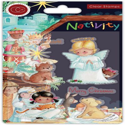 Craft Consortium Nativity Stamp Set  Angels Image 1