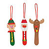 Craft Stick Christmas Ornament Craft Kit - Makes 12 Image 1