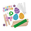 Craft Stick Easter Basket Craft Kit - Makes 12 Image 1