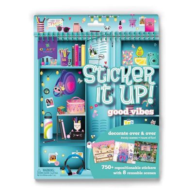 Craft-tastic Sticker It Up Sticker Book  Good Vibes Image 1