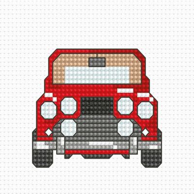 Crafting Spark (Wizardi) - Car B024L Counted Cross-Stitch Kit Image 1