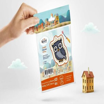 Crafting Spark (Wizardi) - Flamingo CSW285 Diamond Painting on Plywood Kit Image 2