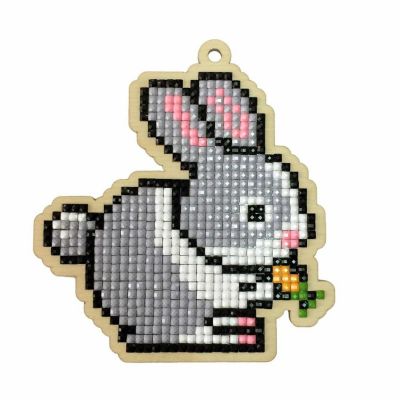 Crafting Spark (Wizardi) - Rabbit CSW108 Diamond Painting on Plywood Kit Image 1