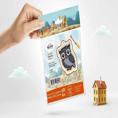 Crafting Spark (Wizardi) - Rabbit CSW108 Diamond Painting on Plywood Kit Image 2