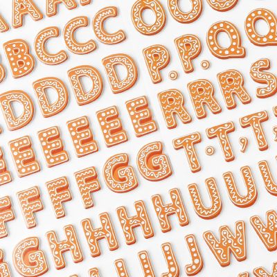 Crate Paper Holly Jolly Thickers -Alphabet Image 2
