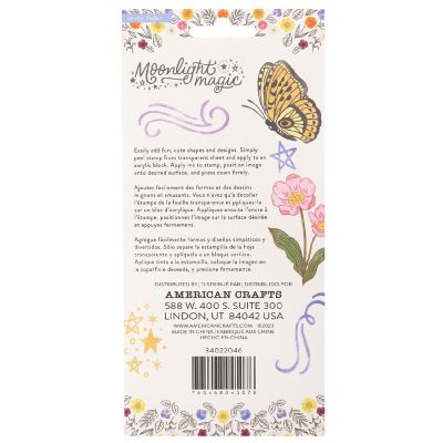 Crate Paper Moonlight Magic Clear Stamps-9/Pkg Image 1