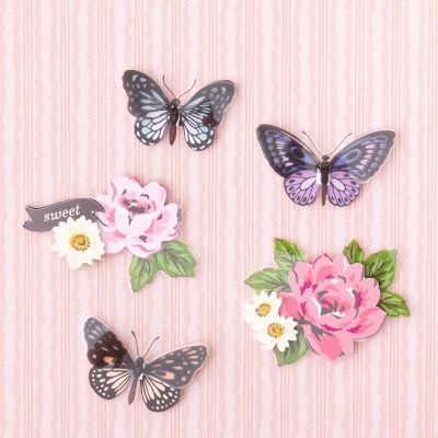 Crate Paper Moonlight Magic Stickers 8/Pkg-Dimensional Image 2