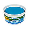Crayola Air Dry Clay, 2.5lb Tub, Blue, Pack of 4 Image 1