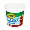 Crayola Air-Dry Clay, Terra Cotta, 5 lb Tub, Pack of 2 Image 4