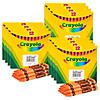 Crayola Bulk Crayons, Orange, Regular Size, 12 Per Box, 12 Boxes Image 1