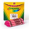 Crayola Bulk Crayons, Regular Size, Carnation Pink, 12 Per Pack, 6 Packs Image 2