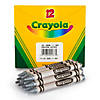 Crayola Bulk Crayons, Regular Size, Silver, 12 Per Pack, 6 Packs Image 2