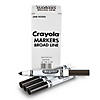 Crayola Bulk Markers, Conical Tip, Black, 12 Per Pack, 3 Packs Image 1