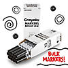 Crayola Bulk Markers, Conical Tip, Black, 12 Per Pack, 3 Packs Image 3