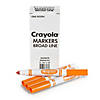 Crayola Bulk Markers, Conical Tip, Orange, 12 Per Pack, 3 Packs Image 1
