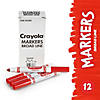 Crayola Bulk Markers, Conical Tip, Red, 12 Per Pack, 3 Packs Image 2