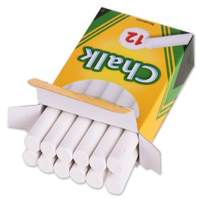 Crayola Chalk-White 12/Pkg Image 3