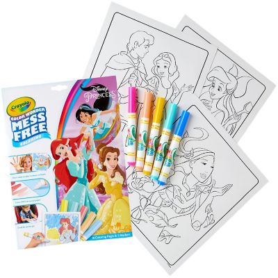 Crayola Color Wonder Coloring Pad &amp; Markers-Princess Image 1