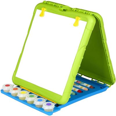 Crayola&amp;#8482; Color wonder PJ Mask Travel Easel With 30 Bonus pages, Full size color wonder markers and paints! Image 3