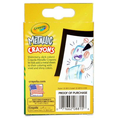 Crayola Crayons-Metallic 24/Pkg Image 3