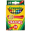 Crayola Crayons, Regular Size, 24 Colors Per Box, 12 Boxes Image 1