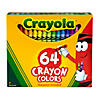 Crayola Crayons, Regular Size, 64 Per BoProper, 3 BoProperes Image 1