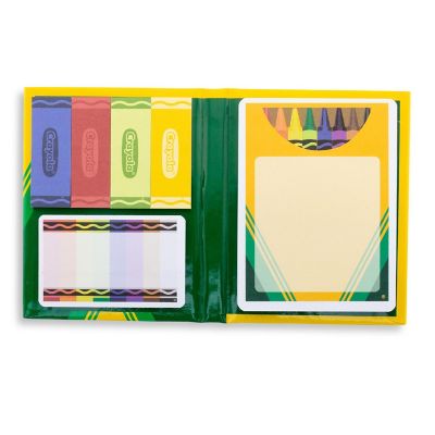 Crayola Crayons Sticky Note and Tab Box Set Image 1