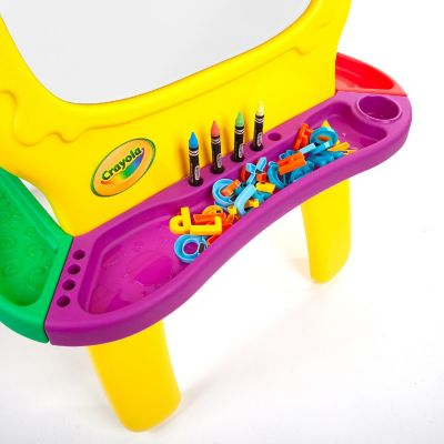 Crayola: Deluxe Magnetic Double-Sided Easel -Ages 3+ Image 3