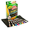 Crayola Dry Erase Washable Crayons, Bright Colors, 8 Per Pack, 6 Packs Image 2