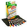 Crayola Dry Erase Washable Crayons, Vibrant Colors, 8 Per Box, 6 Boxes Image 1