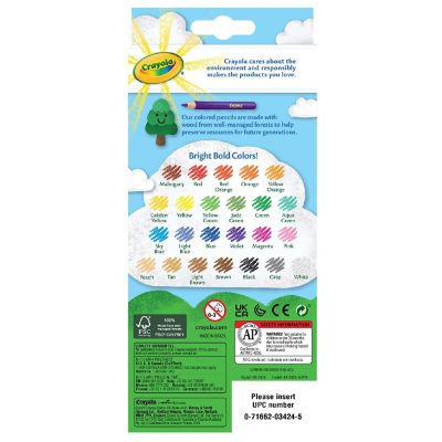 Crayola Erasable Colored Pencils-24/Pkg Long Image 2