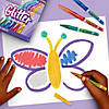 Crayola Glitter Markers, 6 Per Box, 3 Boxes Image 4